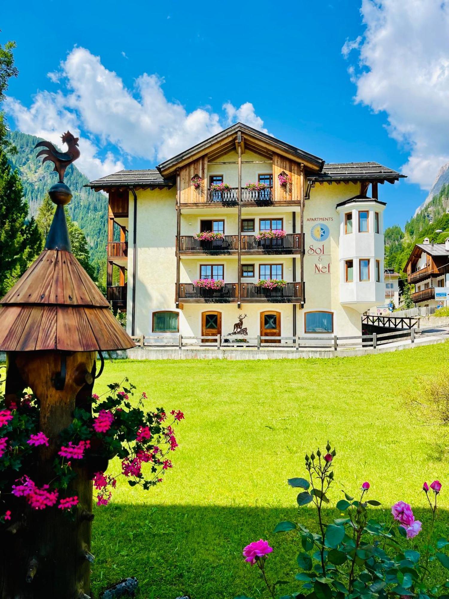 Apartments Sol E Nef Rocca Pietore Exterior foto